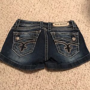 Rock revival shorts, great condition